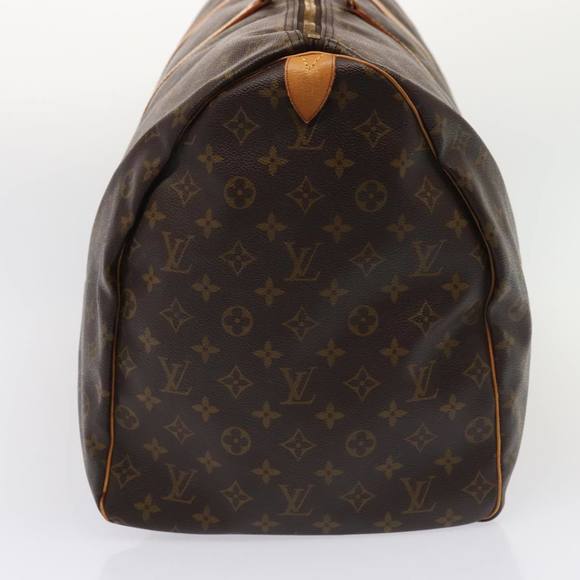 LOUIS VUITTON Monogram Keepall 60 Boston Bag M41422 LV Auth yk13831 - Picture 3 of 16